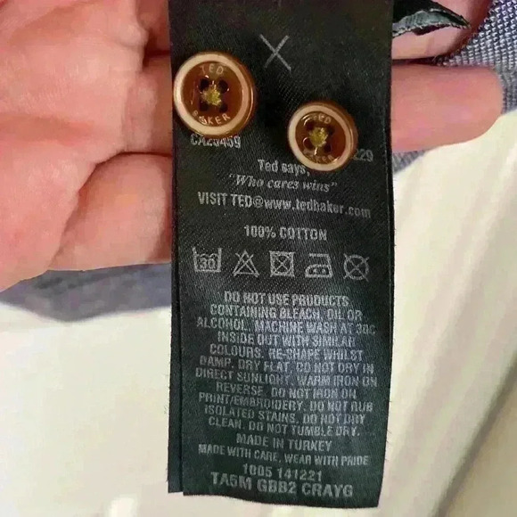 Ted Baker men shirt - Like NEW - Picture 4 of 5